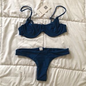 Zaful balconette underwire bikini set!
